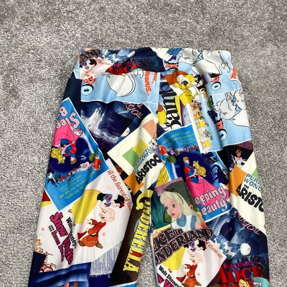 Disney Cinderella Vintage 90's All Over Print Leggings Womens XS Multi 24x29 - Picture 3 of 12